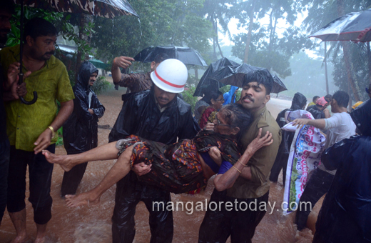Flood relief centres mangalore